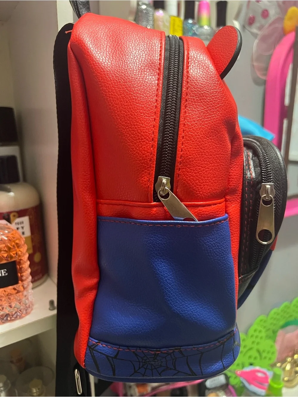 Marvel Kids Spider-Man Mini Backpack - Red & Blue